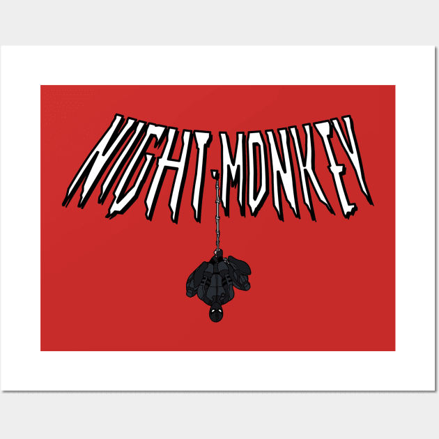 Night Monkey Wall Art by RobotGhost